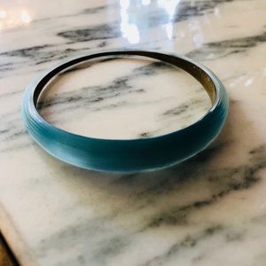 Alexis Bittar Blue Lucite Bracelet